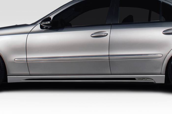 Duraflex - Mercedes E Class Aiming Duraflex Side Skirts Body Kit 119090