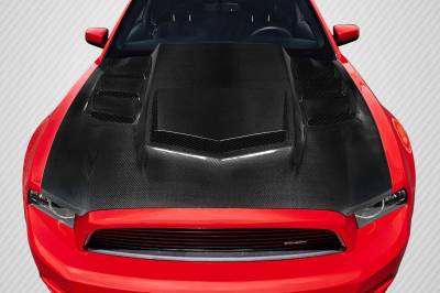 Carbon Creations - Ford Mustang Interceptor Carbon Fiber Creations Body Kit- Hood 118126