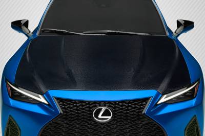 Carbon Creations - Lexus IS OEM Look Carbon Fiber Creations Body Kit- Hood 118179