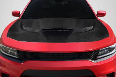 Carbon Creations - Dodge Charger Hellcat Carbon Fiber Creations Body Kit- Hood 119205