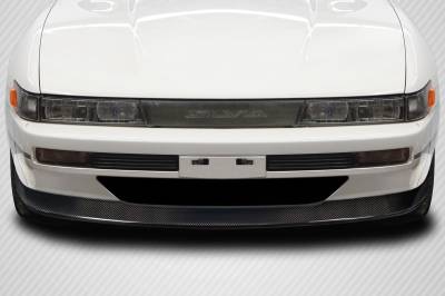 Carbon Creations - Nissan S13 Silvia OEM Look Carbon Fiber Front Bumper Lip Body Kit 119077