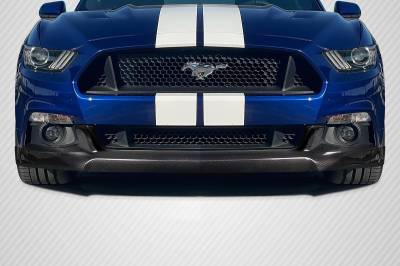 Carbon Creations - Ford Mustang Goblin Carbon Fiber Front Bumper Lip Body Kit 119082