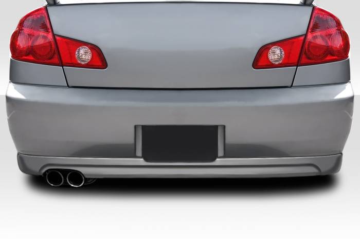Duraflex - Infiniti G Sedan 4DR Nismo Look Duraflex Rear Lip Add On Body Kit 119132