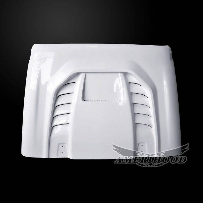 AmeriHood Fiberglass - Jeep Wrangler JK STM AmeriHood Body Kit- Ram Air Hood JW07AHSTMFHWJK