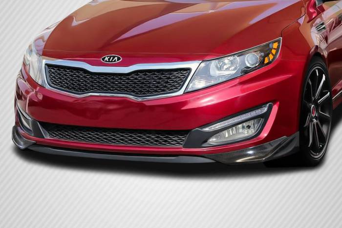 Carbon Creations - Kia Optima MC Carbon Fiber Front Bumper Lip Add Ons Body Kit 114524