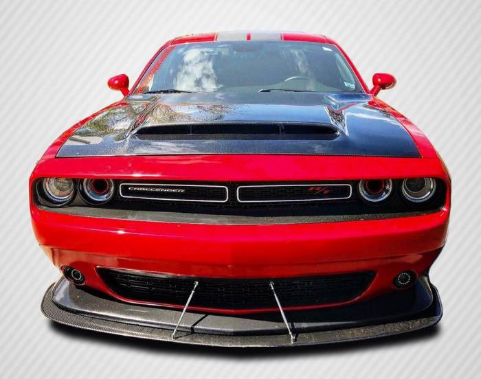 Carbon Creations - Dodge Challenger Demon Look Carbon Fiber Creations Body Kit- Hood 115689