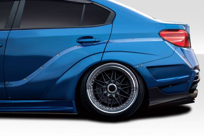 Duraflex - Subaru WRX VRS Duraflex 9 pcs Rear Fender Flares 116964