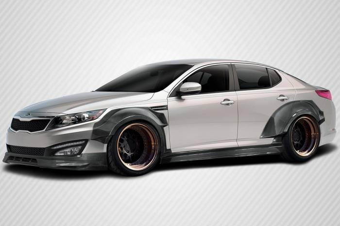 Carbon Creations - Kia Optima CPR Carbon Fiber Creations 13pcs Full Body Kit 117751
