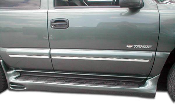 Chrome Body Side Molding Trim Kit For 2000-2006 Chevy Tahoe - Flexible, Left & Right