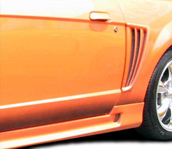 Duraflex - Ford Mustang Duraflex Colt Side Scoop - 2 Piece - 102081