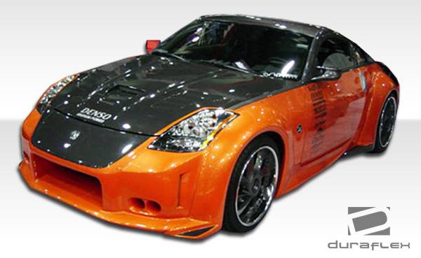 Nissan 350Z Duraflex Vader 3 Wide Body Front Bumper Cover - 1