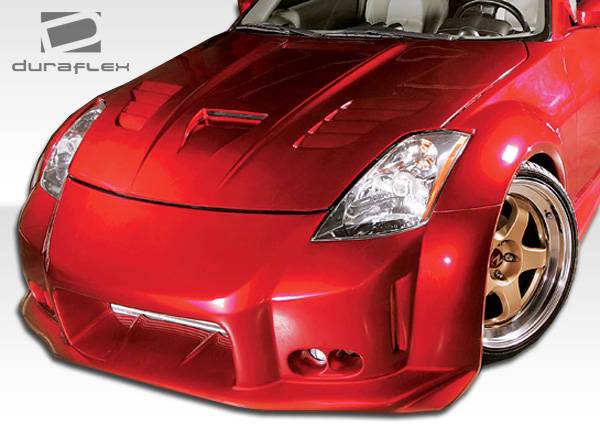 Nissan 350Z Duraflex Vader 3 Wide Body Front Bumper Cover - 1