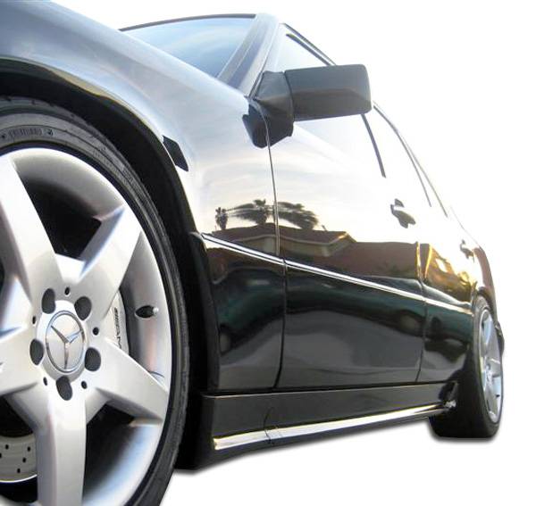 Duraflex - Mercedes-Benz E Class Duraflex AMG Look Side Skirts Rocker Panels - 2 Piece - 105061