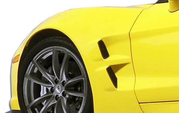 Duraflex - Chevrolet Corvette Duraflex ZR Edition Front Fenders - 2 Piece - 105773