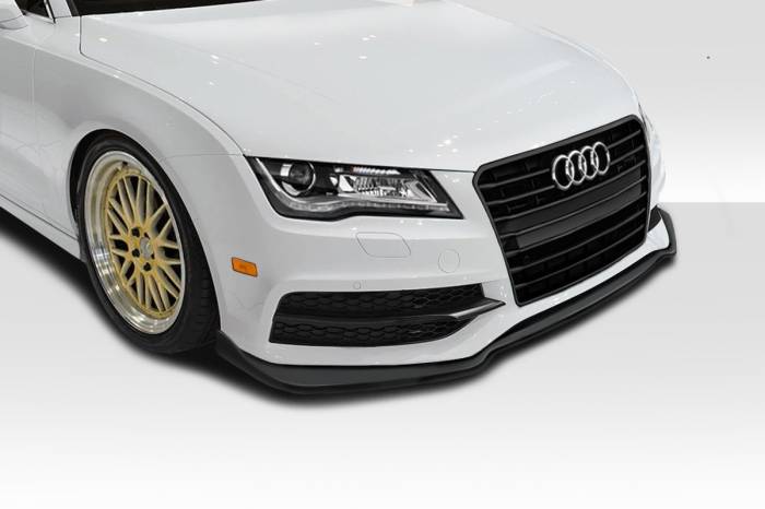 「164」12-15アウディA7Sラインデュラフレックスフロントバンパーリップ 2012-2015 Audi A7 S7 S Line Duraflex JPM Front Lip - 1 Piece