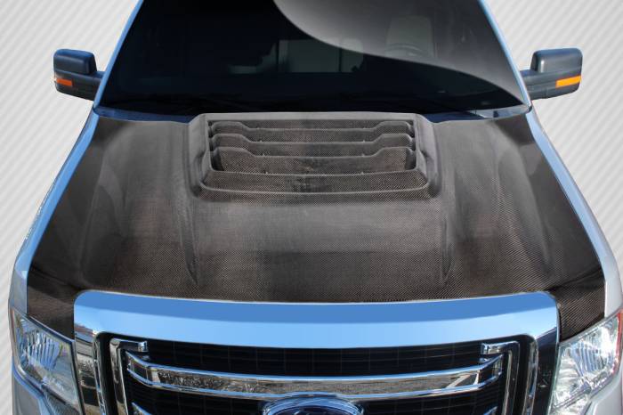 Carbon Creations - Ford F150 Raptor Look Carbon Fiber Creations Body Kit- Hood 114102