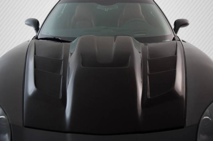 Carbon Creations - Chevrolet Corvette Carbon Creations ZR Edition 2 Hood - 1 Piece - 106142