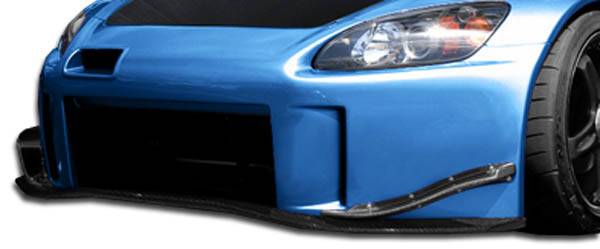 Duraflex - Honda S2000 Duraflex Type JS Front Under Spoiler Air Dam Lip Splitter - 1 Piece - 105024