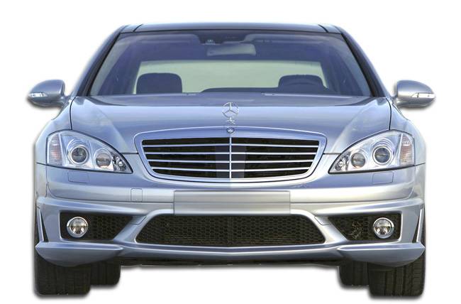 w221 フロントバンパー s65 63 LOOK AMG Mercedes-Benz S Class Duraflex S65 Look Front Bumper Cover - 1