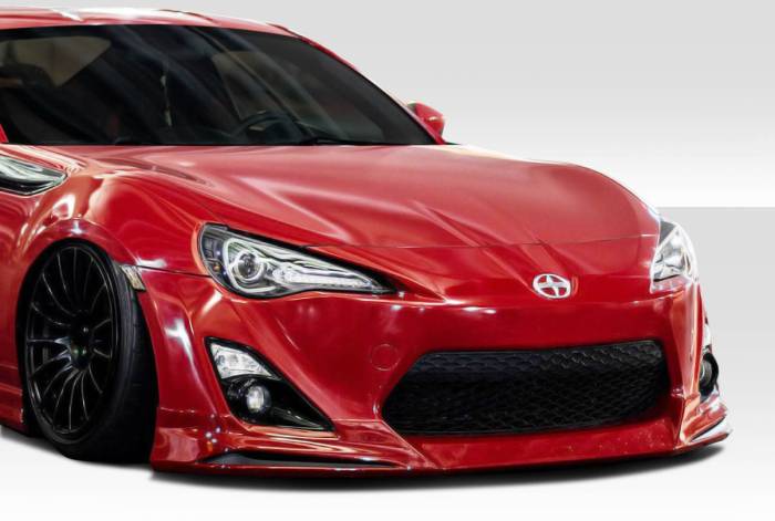 Duraflex - Scion FRS Duraflex Modellista Look Front Lip Under Air Dam Spoiler - 3 Piece - 112203