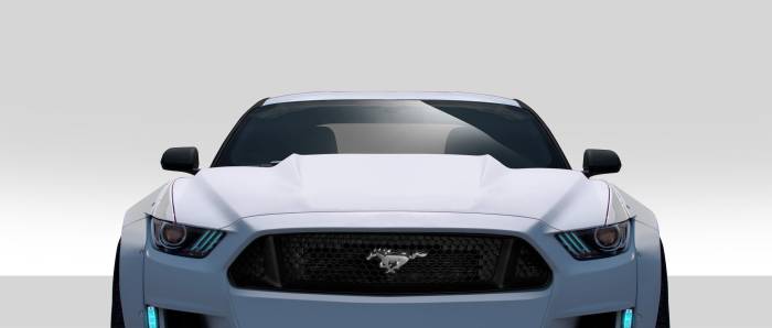 Duraflex - Ford Mustang Duraflex Cowl Hood - 1 Piece - 112580