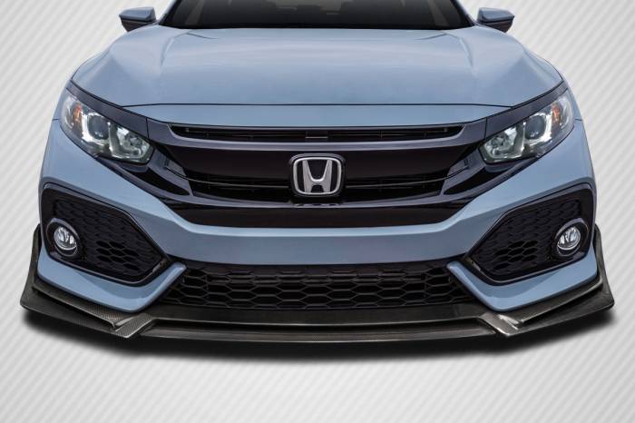 Carbon Creations - Fits Honda Civic HB BZ Carbon Fiber Front Bumper Lip Body Kit 116340