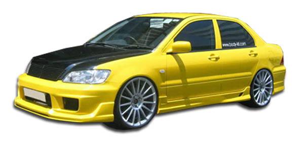 Duraflex - Mitsubishi Lancer Duraflex K-1 Side Skirts Rocker Panels - 2 Piece - 100368