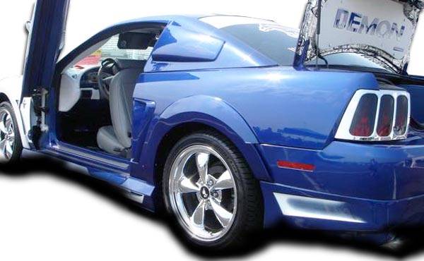 Couture - Ford Mustang Demon Couture Urethane Rear Fender Flares 104787