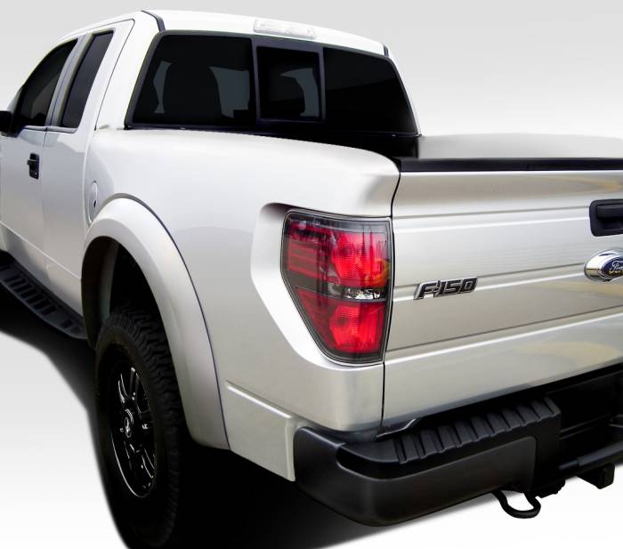 Duraflex - Ford F150 Duraflex Duraflex Off Road 4.5" Bulge Raptor Bedsides Rear Fenders - 2 Piece - 108885