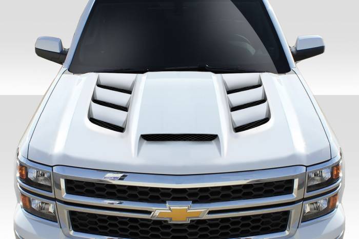 Duraflex - Chevrolet Silverado Viper Duraflex Body Kit- Hood 114227