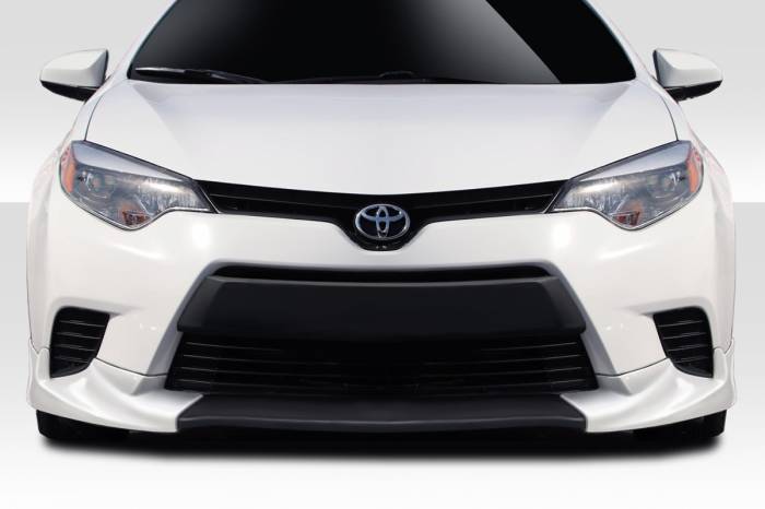 Duraflex - Toyota Corolla (Base Model) Zeta Duraflex Front Bumper Lip Body Kit 115046