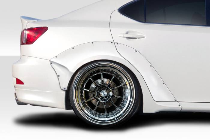 Duraflex - Lexus IS MSR Duraflex 40MM Rear Fender Flares 115278