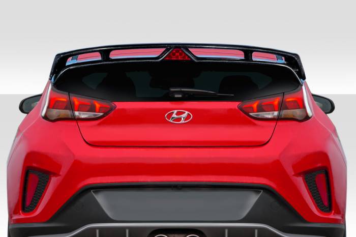 Carbon Creations - Hyundai Veloster N Look Carbon Fiber Body Kit-Wing/Spoiler 115408