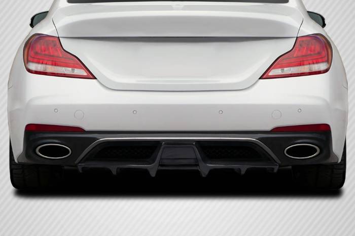 Carbon Creations - Genesis G70 MSR Carbon Fiber Rear Bumper Diffuser Body Kit 116274