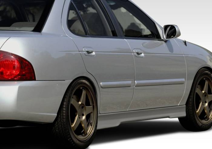 Duraflex - Nissan Sentra Duraflex Evo 5 Side Skirts Rocker Panels - 2 Piece - 100151