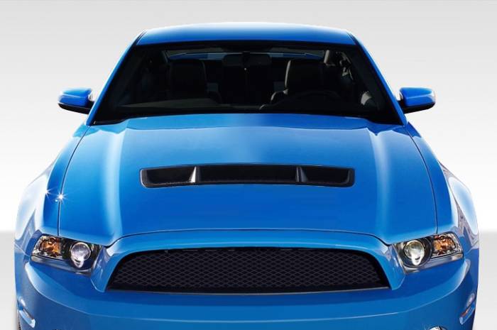 Duraflex - Ford Mustang Duraflex GT500 Look Conversion Hood - 1 Piece - 108229