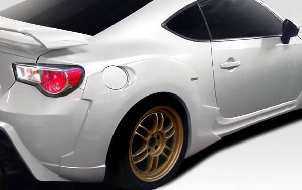 Duraflex - Scion FRS W-1 Duraflex Rear Fender Flares 109971