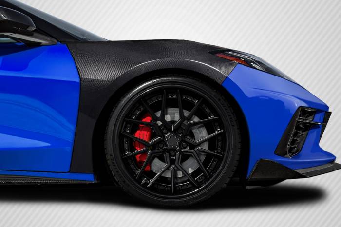 Carbon Creations - Chevrolet Corvette OEM Look Carbon Fiber Body Kit- Front Fenders 117913