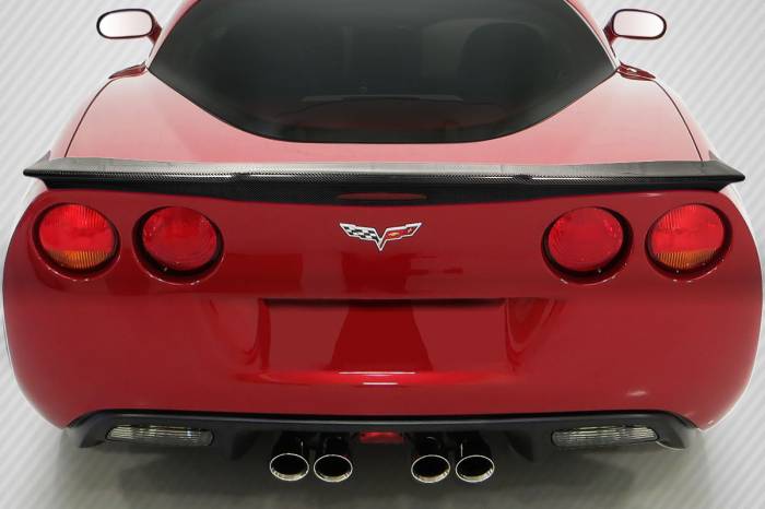Carbon Creations - Chevrolet Corvette Flow Wave Carbon Fiber Body Kit-Wing/Spoiler 118101