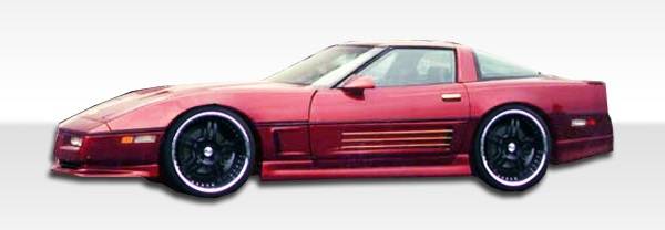 Duraflex - Chevrolet Corvette Duraflex GTO Side Skirts Rocker Panels - 2 Piece - 103451