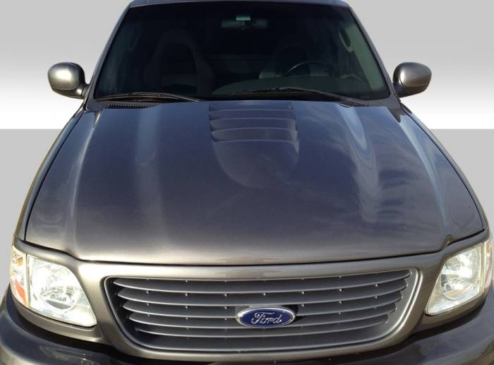 Duraflex - Ford F150 Duraflex CV-X Hood - 1 Piece - 109259