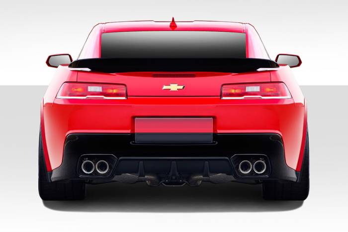 Duraflex - Chevrolet Camaro Duraflex Z28 Look Rear Bumper Cover - 1 Piece - 112364