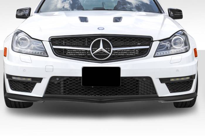 Duraflex - Mercedes C Class BS Look Duraflex Front Bumper Lip Body Kit 112748