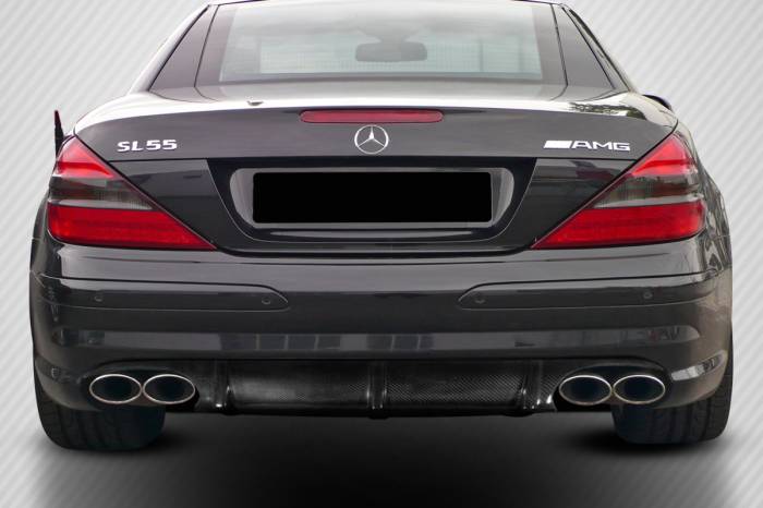Carbon Creations - Mercedes SL L Sport DriTech Carbon Fiber Rear Bumper Lip Body Kit 112989