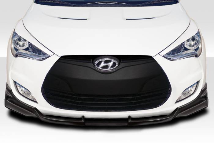Duraflex - Hyundai Veloster EBS Duraflex Front Bumper Lip Body Kit 115976