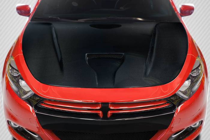 Carbon Creations - Dodge Dart MPR V2 Carbon Fiber Creations Body Kit- Hood 116378