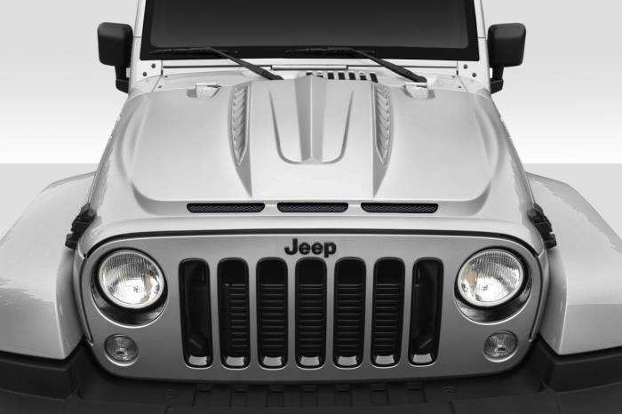 Duraflex - Jeep Wrangler Beast Duraflex Body Kit- Hood 116864