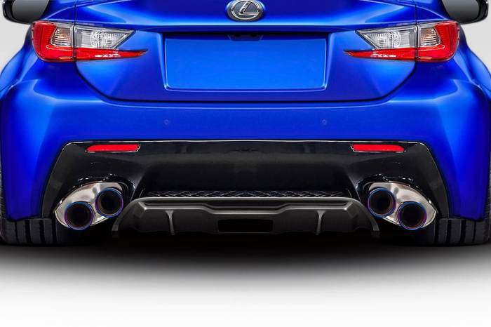 Duraflex - Lexus RC-F Emery Duraflex Rear Bumper Lip Diffuser Body Kit 118573