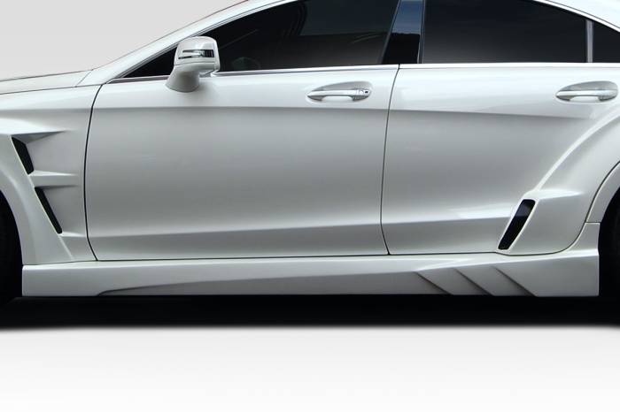 Duraflex - Mercedes CLS Vector Duraflex Side Skirts Body Kit 119270