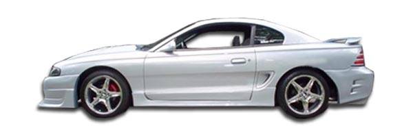 Duraflex - Ford Mustang Duraflex Colt Side Skirts Rocker Panels - 2 Piece - 101436